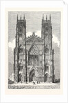 West Front of York Minster by Anonymous