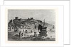 Dover Castle from the Beach Under Shakspeare's Cliff by Anonymous