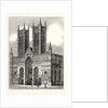 West Front of Lincoln Cathedral by Anonymous