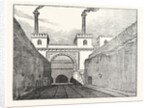 The Manchester and Liverpool Railway: Moorish Arch by Anonymous