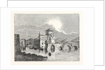 The Channel of the Euri'Pus and the Modern Town of E'Gripos: The Bridge of the Euripus by Anonymous
