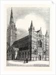 North-West View of Salisbury Cathedral by Anonymous
