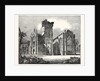 South-East View of Melrose Abbey by Anonymous