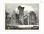 South-East View of Melrose Abbey by Anonymous