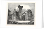 South-East View of Melrose Abbey by Anonymous