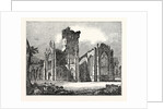 South-East View of Melrose Abbey by Anonymous