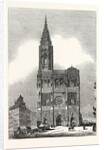 West Front of Strasburg Cathedral by Anonymous