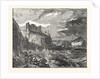 View of Tantallon Castle with the Bass Rock in the Distance by Anonymous