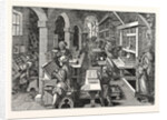 Ancient View of a Dutch Printing-Office by Anonymous
