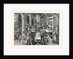 Ancient View of a Dutch Printing-Office by Anonymous