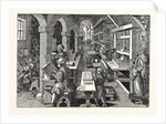 Ancient View of a Dutch Printing-Office by Anonymous