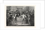Cromwell Dissolving the Long Parliament by Anonymous