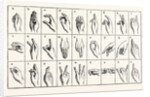 The Single-Handed Alphabet by Anonymous