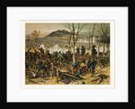 From the Battle at Mont Valerien on the 19th of January; the First Compagnie of the 5th Battalion of Gorlitzer Hunters Defends La Bergerie by Anonymous