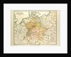 Map of Germany in 1813 by Anonymous