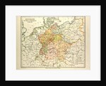 Map of Germany in 1813 by Anonymous