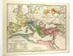 Map of the Roman Empire in the 4th and 5th Centuries A.D. by Anonymous