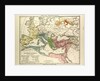 Map of the Roman Empire in the 4th and 5th Centuries A.D. by Anonymous