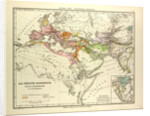 Map of the Roman Empire and Its Neighbour Empires in the 1st 2nd and 3rd Centuries A.D. by Anonymous