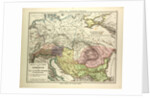 Map of Central and Eastern Europe During the Roman Empire by Anonymous