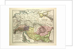 Map of Central and Eastern Europe During the Roman Empire by Anonymous