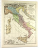 Map of Italy During the Roman Empire by Anonymous