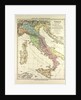 Map of Italy During the Roman Empire by Anonymous