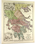 Old Map of Greece by Anonymous