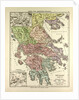 Old Map of Greece by Anonymous