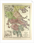 Old Map of Greece by Anonymous