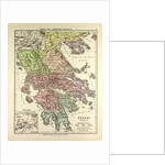 Old Map of Greece by Anonymous