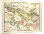 Map of the Persian Empire and the Empire of Alexander the Great by Anonymous