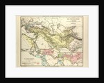 Map of the Persian Empire and the Empire of Alexander the Great by Anonymous