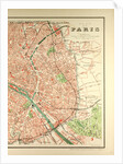 Map of Paris by Anonymous