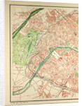 Map of Paris by Anonymous