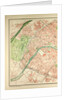 Map of Paris by Anonymous