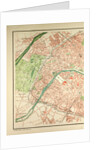 Map of Paris by Anonymous
