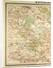 Map of Paris and Its Vicinity by Anonymous