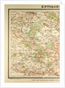Map of Paris and Its Vicinity by Anonymous