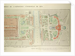 Map of the Universal Exposition of 1878 Paris by Anonymous