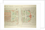 Map of the Universal Exposition of 1878 Paris by Anonymous