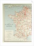 Map of French Railway Lines by Anonymous