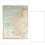 Map of French Railway Lines by Anonymous
