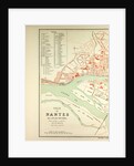 Map of Nantes by Anonymous