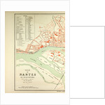 Map of Nantes by Anonymous