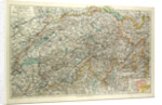 Old Map of Switzerland by Anonymous