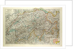 Old Map of Switzerland by Anonymous