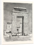 Pylons at Karnak, Scene on the Nile, Egypt by Anonymous