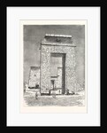 Pylons at Karnak, Scene on the Nile, Egypt by Anonymous
