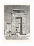 Pylons at Karnak, Scene on the Nile, Egypt by Anonymous